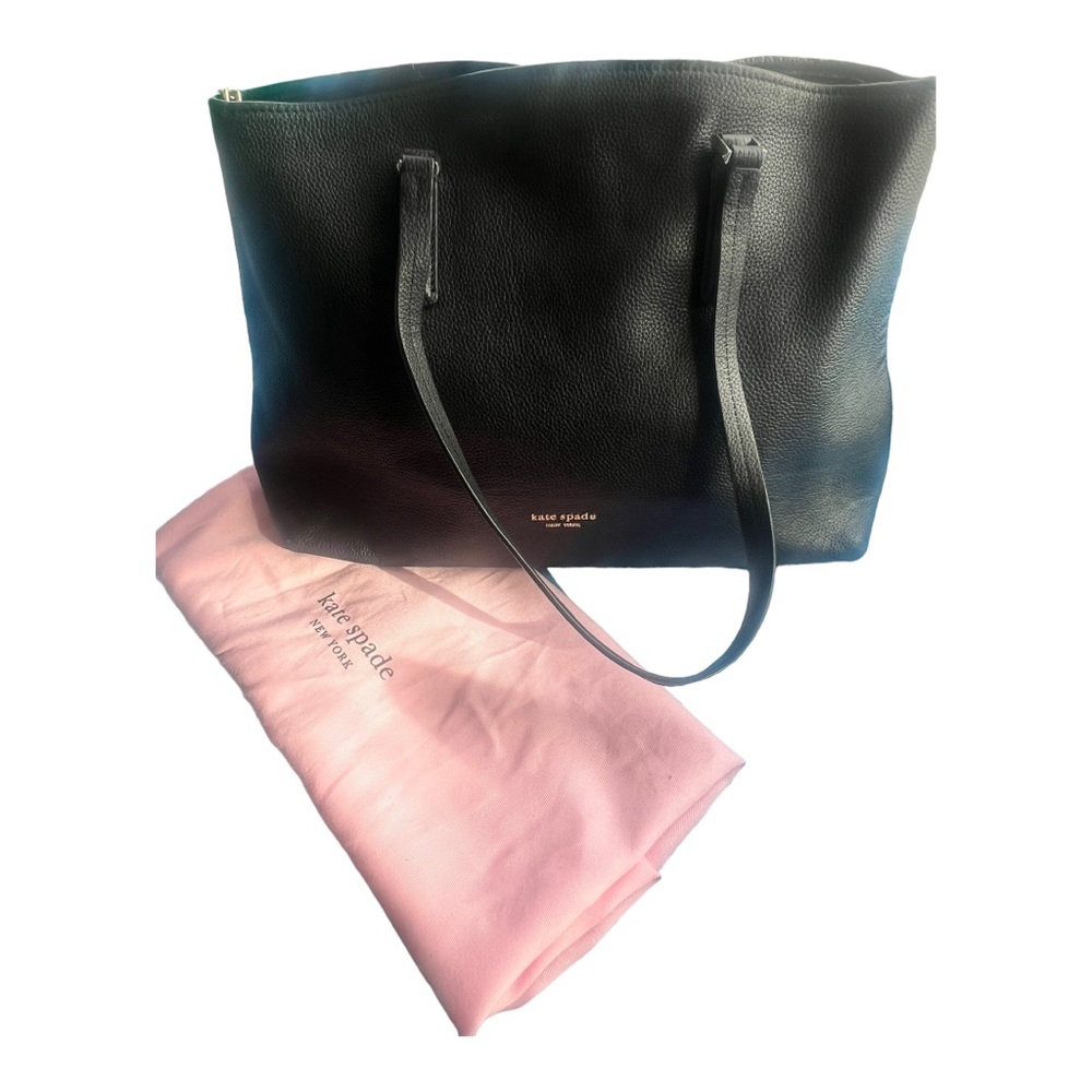 EUC BLACK KATE SPADE TOTE BAG